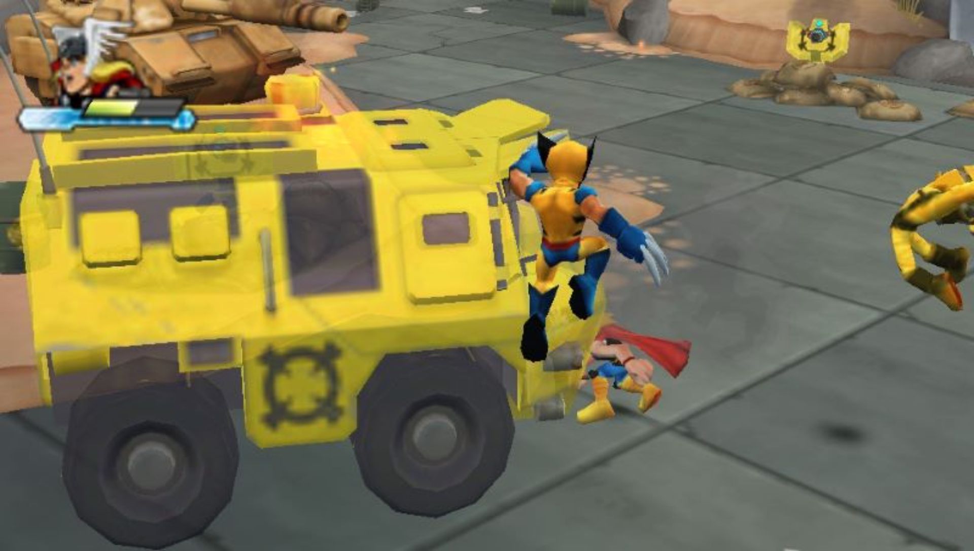 漫威超级英雄战队PSP游戏截图第5张