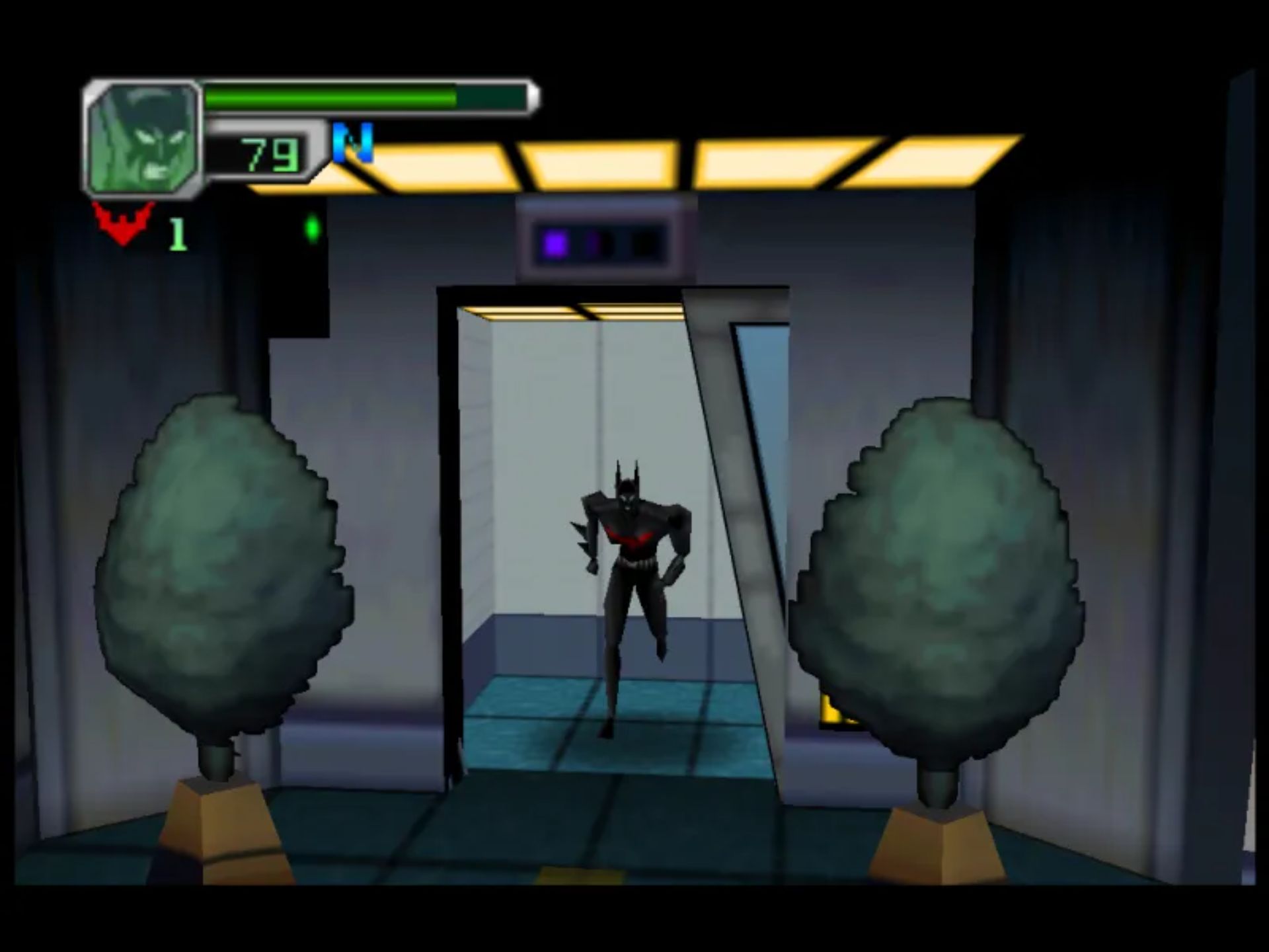 未来蝙蝠侠：小丑的归来N64游戏截图第16张