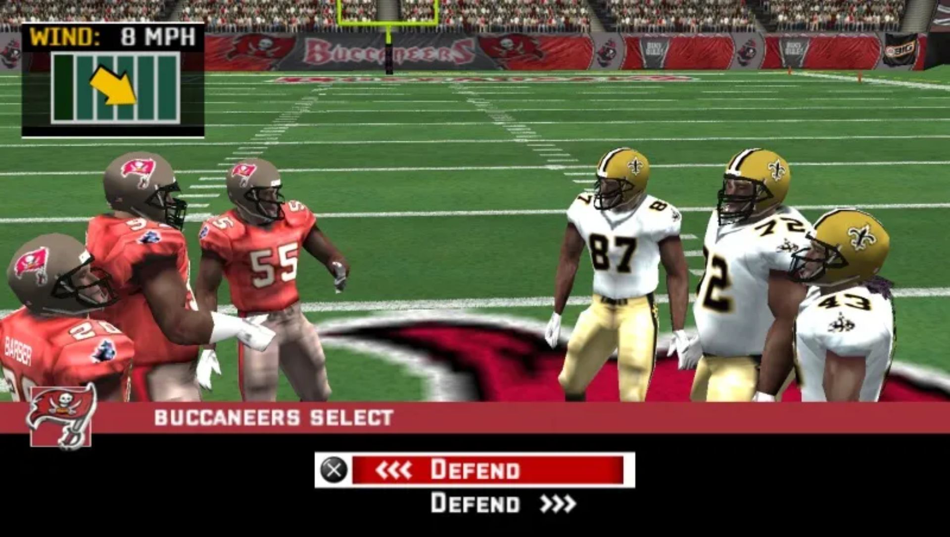 劲爆美式橄榄球2006PSP游戏截图第8张