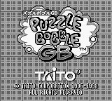 泡泡龙2：街机版GB游戏截图第2张