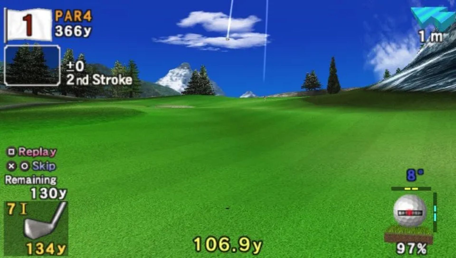 大众高尔夫：携带版PSP游戏截图第9张