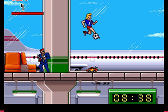 飓风足球队／足球先生MD游戏截图第4张