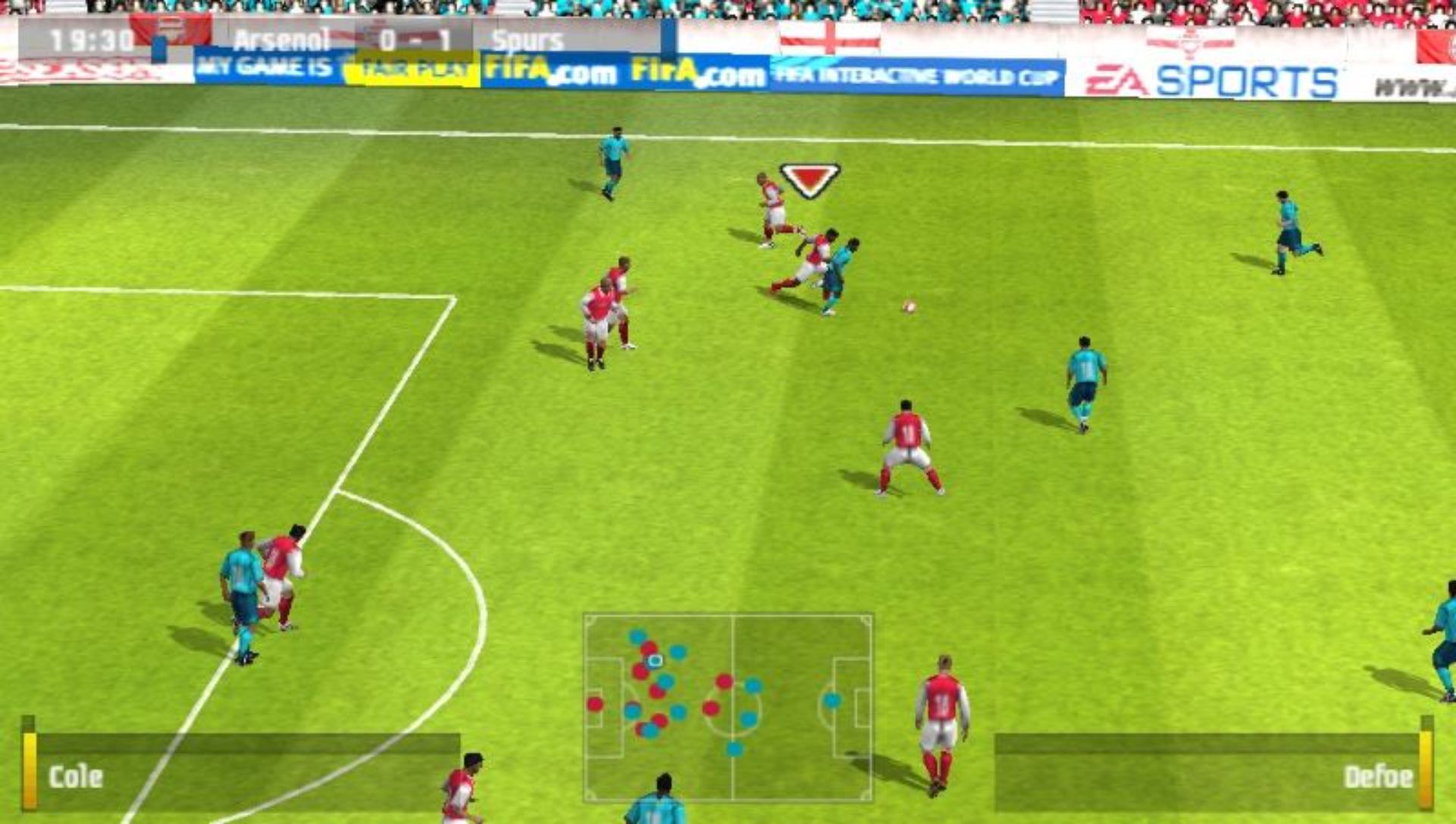 FIFA足球2007PSP游戏截图第12张