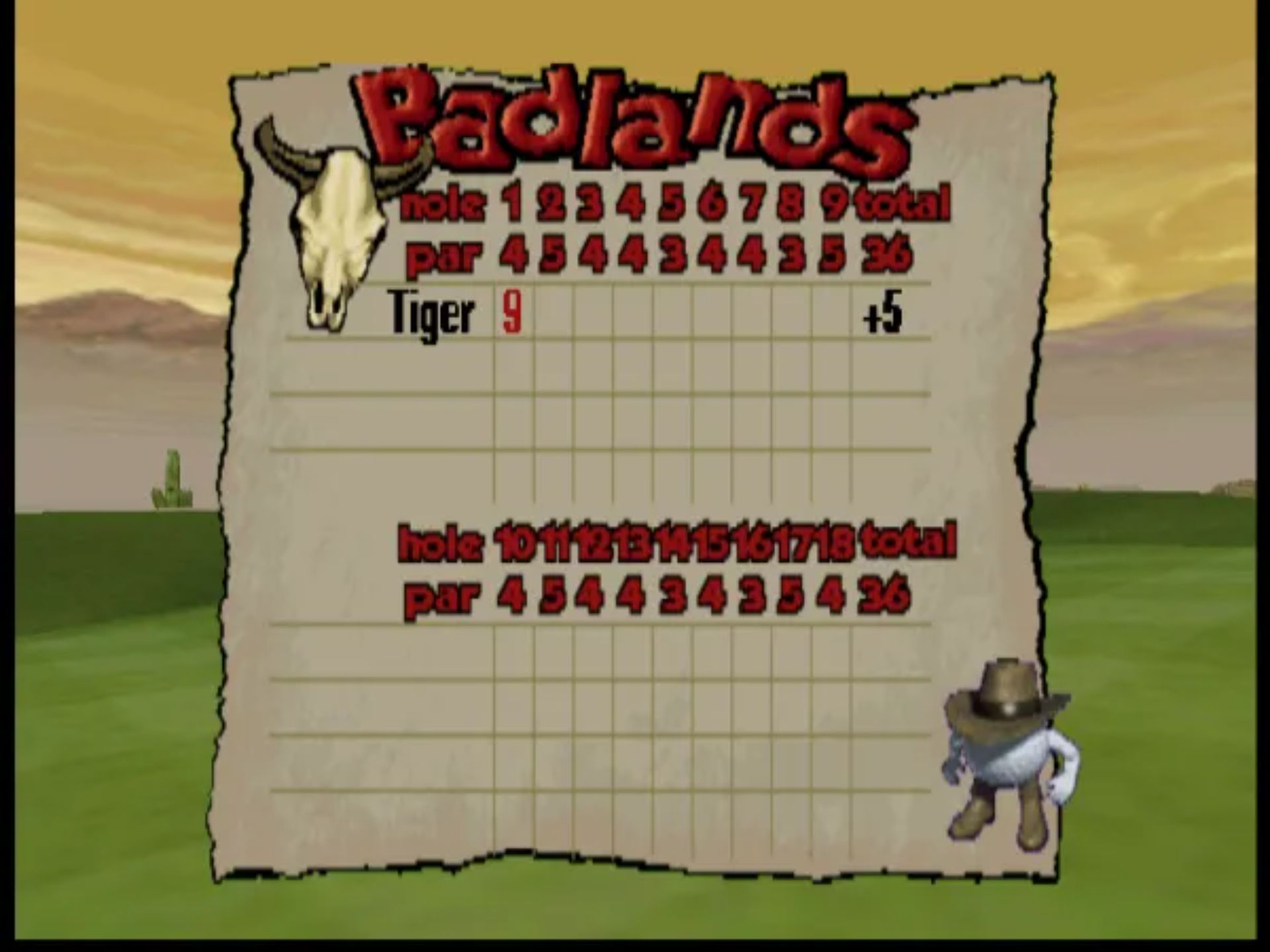 泰格伍兹高尔夫N64游戏截图第10张