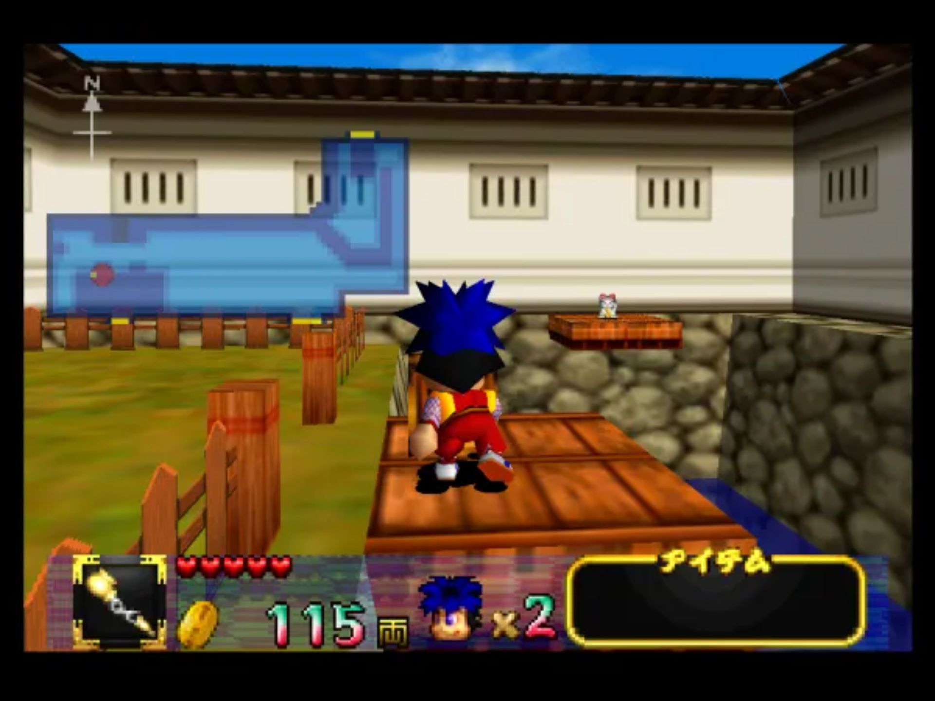 大盗伍佑卫门：桃山幕府记N64游戏截图第20张