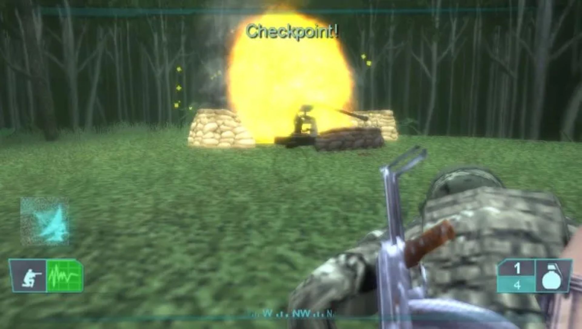 幽灵行动：尖峰战士2PSP游戏截图第9张