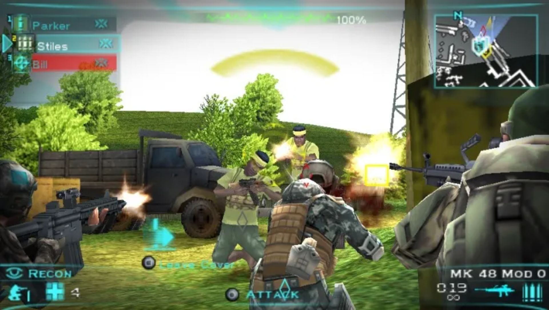 幽灵行动：猎食者PSP游戏截图第10张