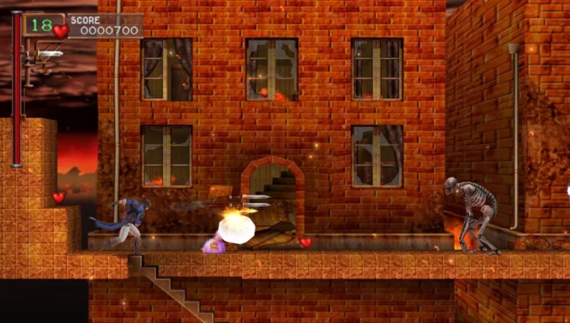 恶魔城X历代记PSP游戏截图第9张