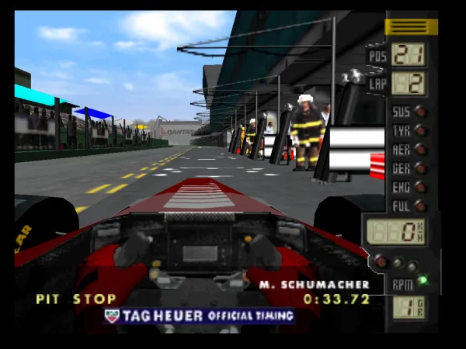 F1国际赛车大奖赛N64游戏截图第11张