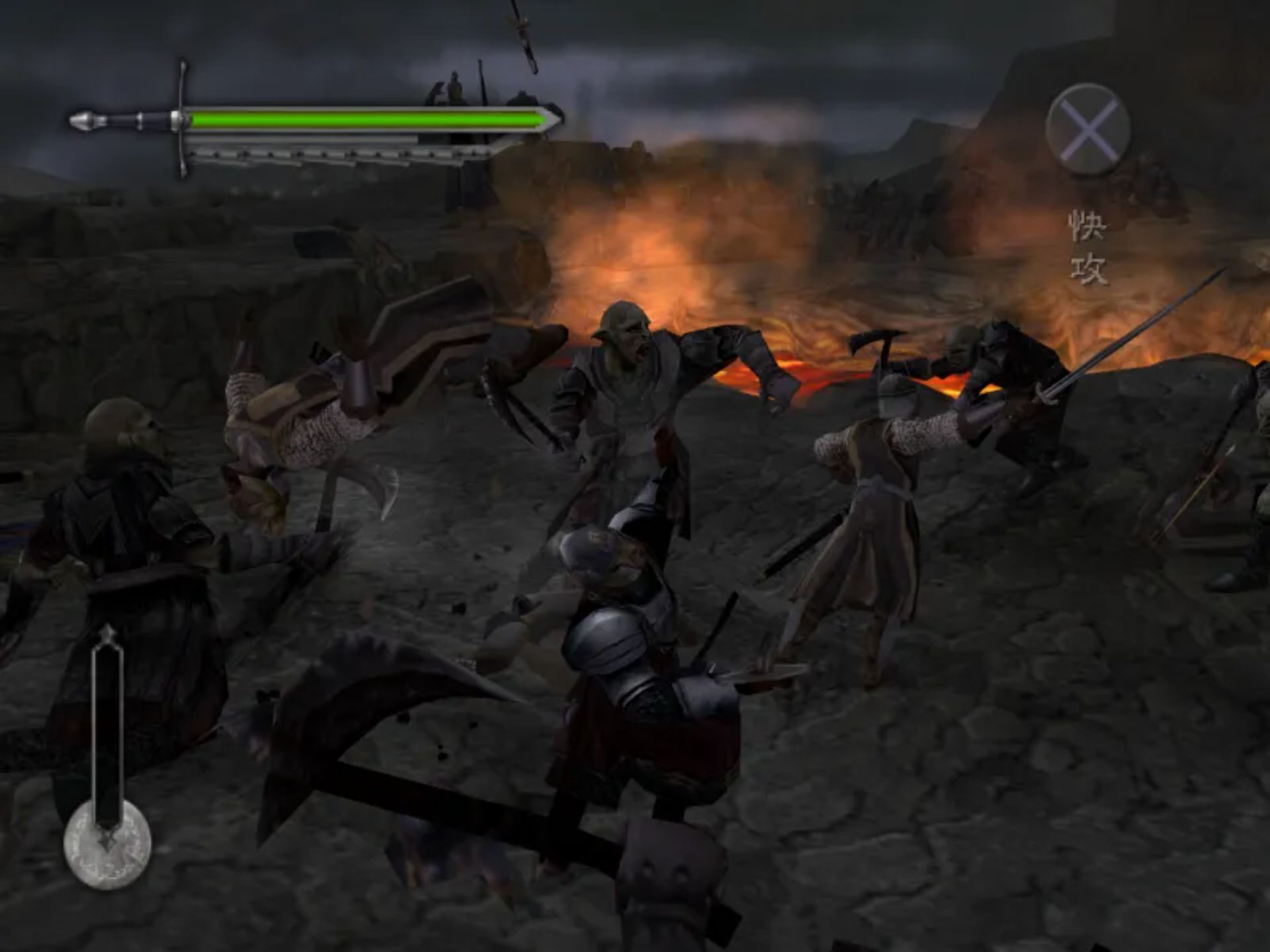 指环王/魔戒:双塔奇兵PS2游戏截图第3张