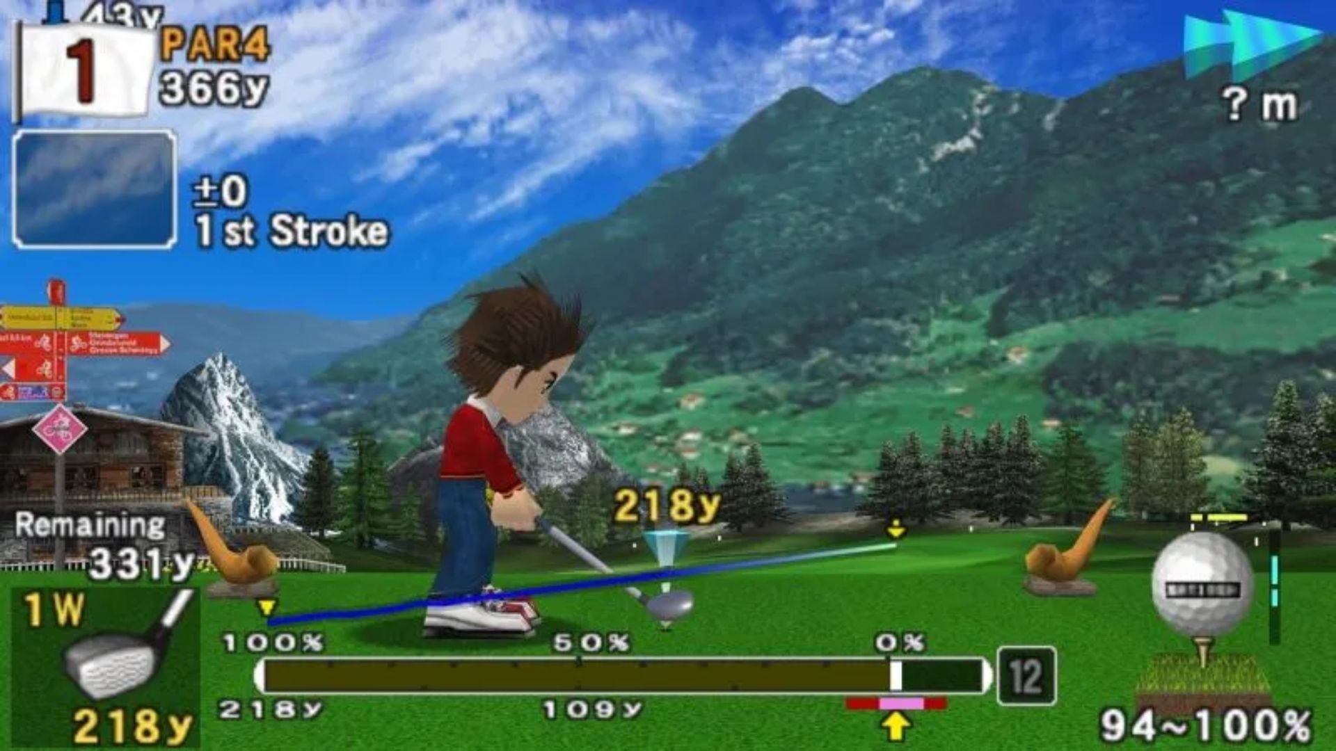 大众高尔夫：携带版PSP游戏截图第19张