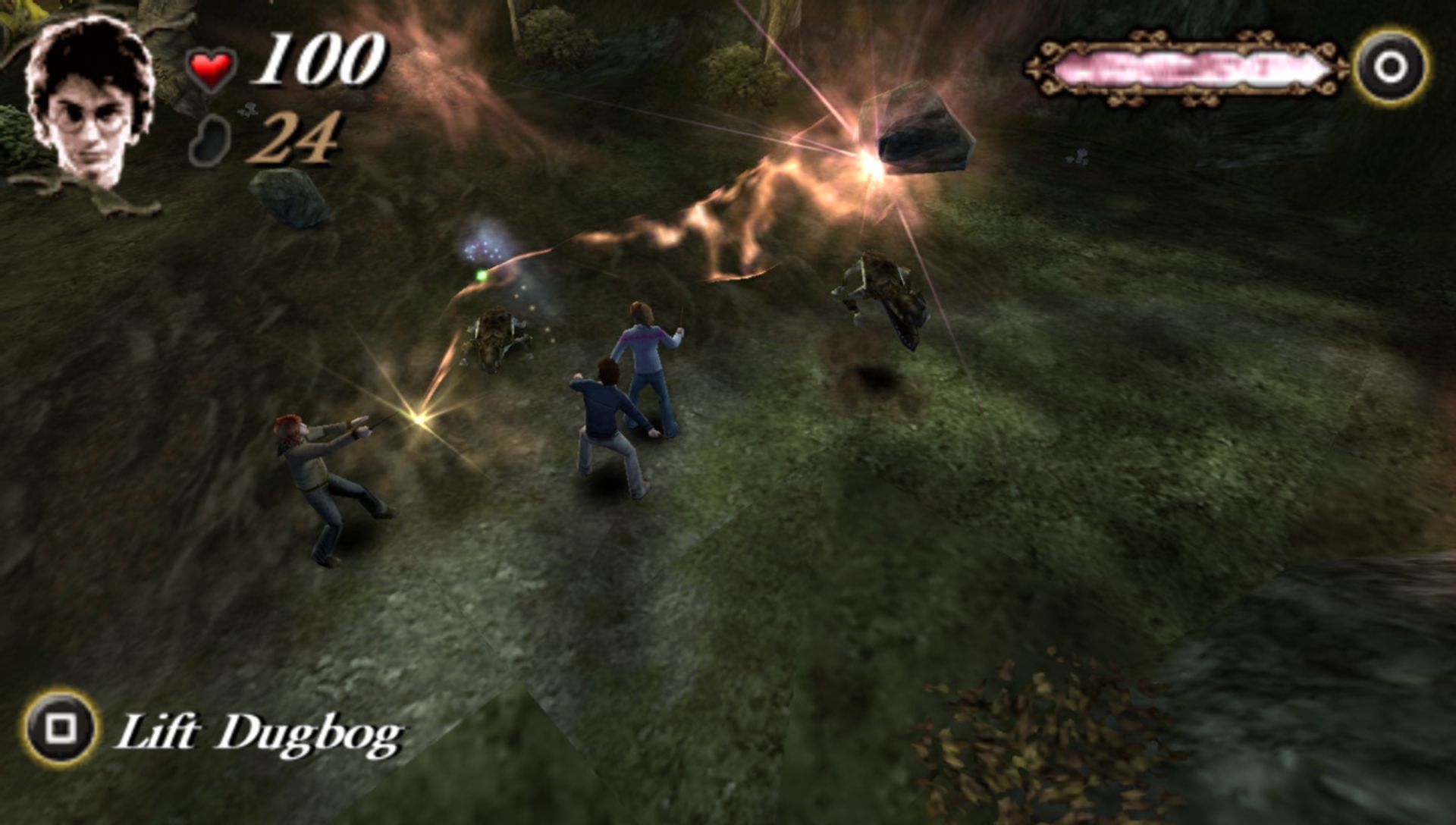 哈利波特与火焰杯PSP游戏截图第5张