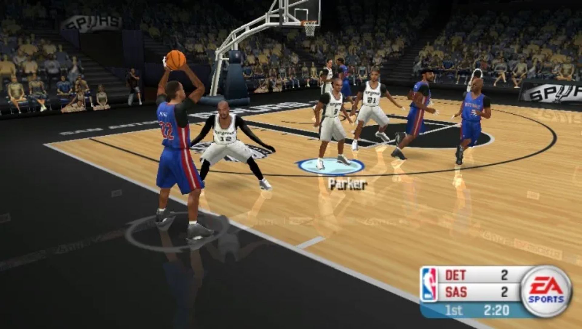 NBA实况06PSP游戏截图第10张