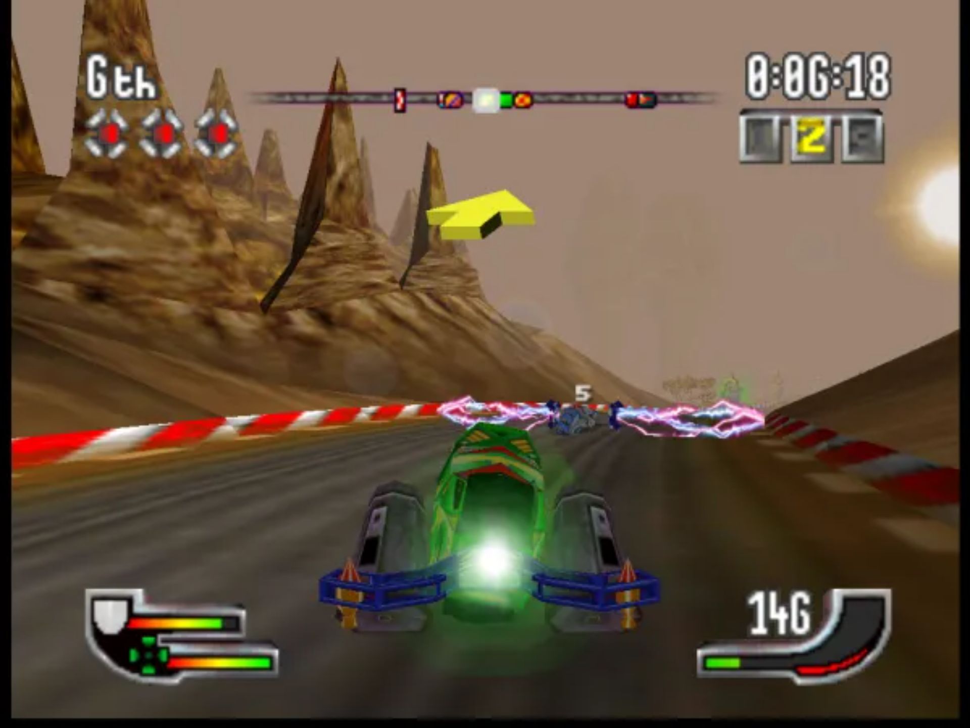 极限摩托车GN64游戏截图第16张