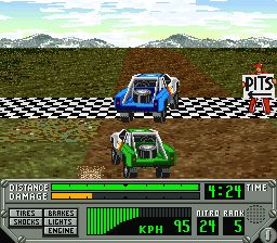 超级四轮驱动赛车SFC游戏截图第11张