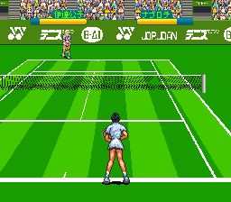 伊达公子网球SFC游戏截图第3张