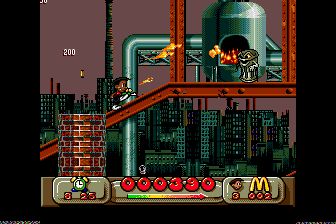 米克与麦可：全球角斗士／橡胶枪MD游戏截图第11张