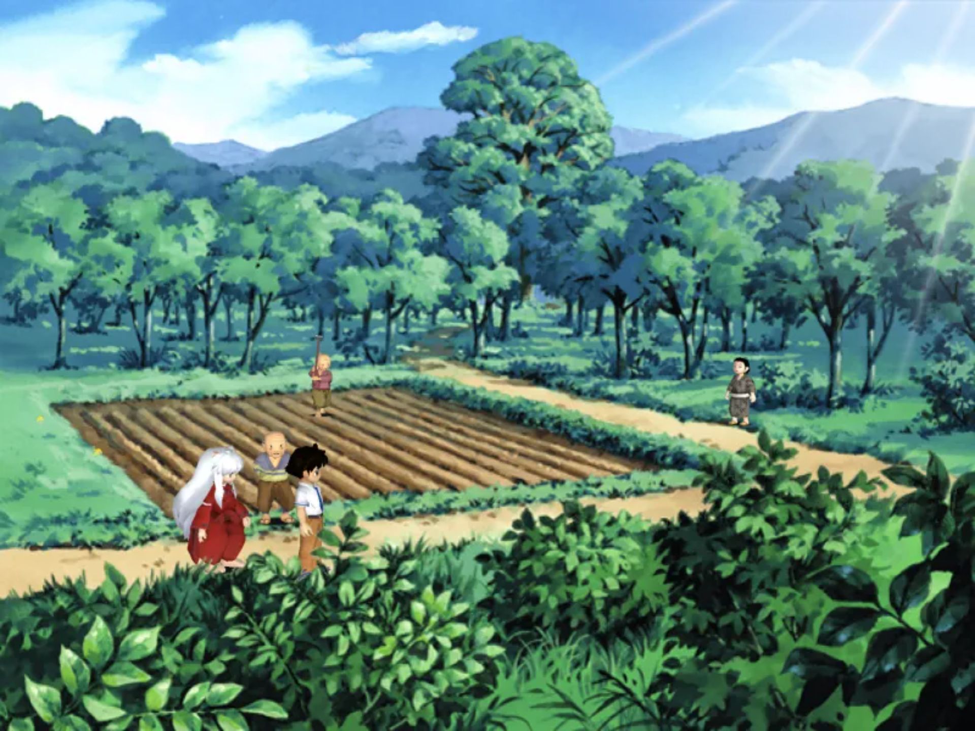 犬夜叉：诅咒的假面PS2游戏截图第6张