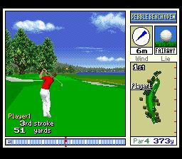 圆石滩高尔夫SFC游戏截图第11张