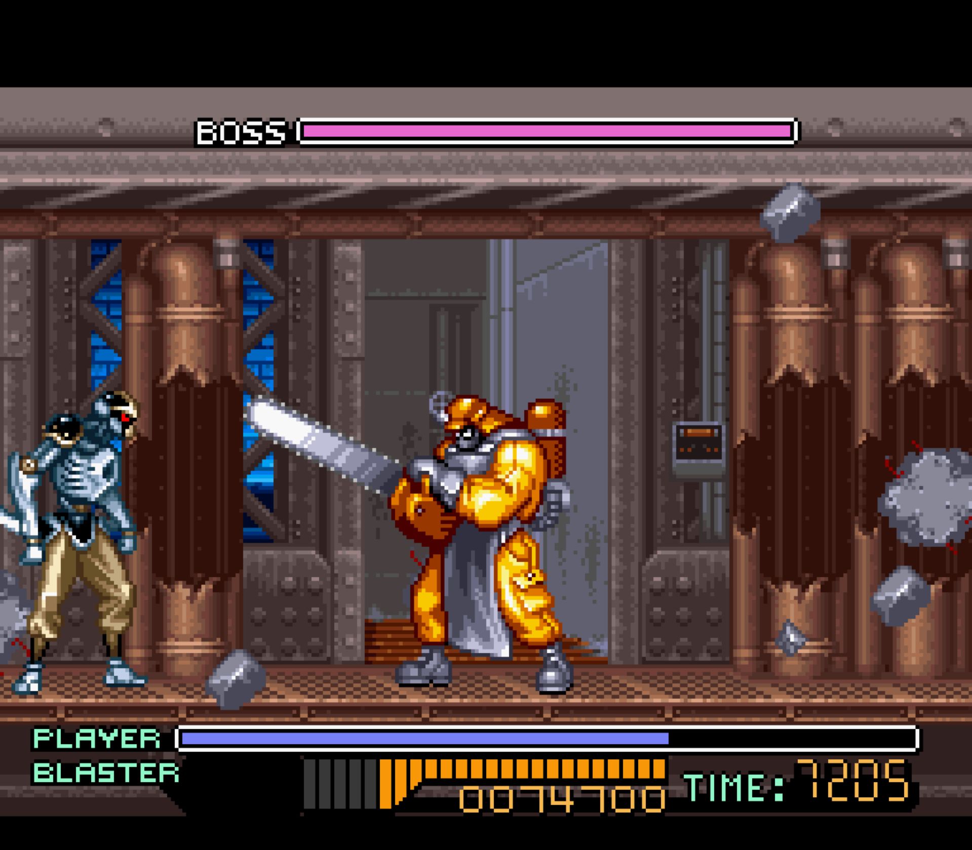 忍者战士牙：归来SFC游戏截图第23张