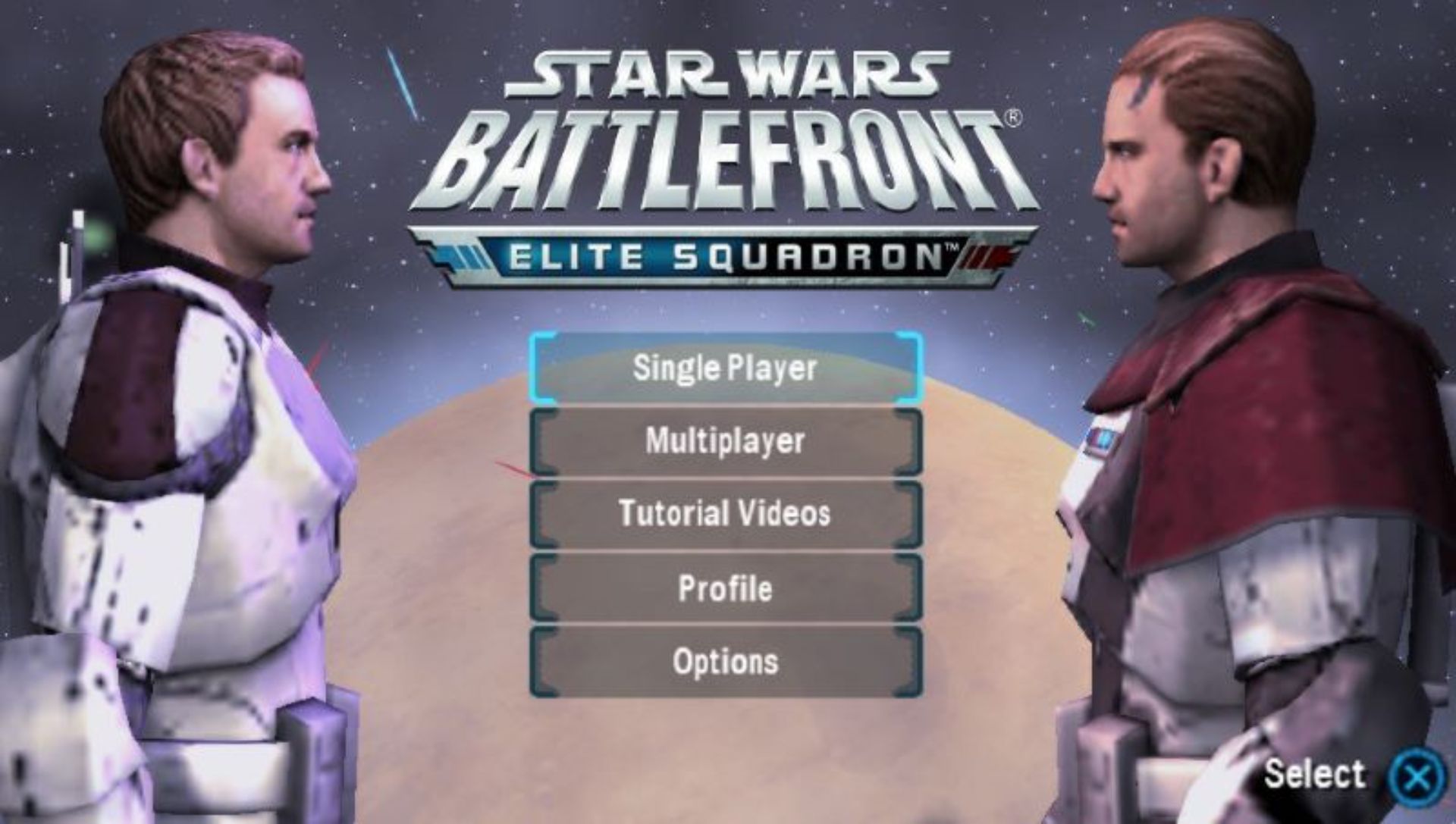 星球大战：前线（精英舰队）PSP游戏截图第2张