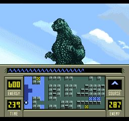超哥斯拉SFC游戏截图第3张
