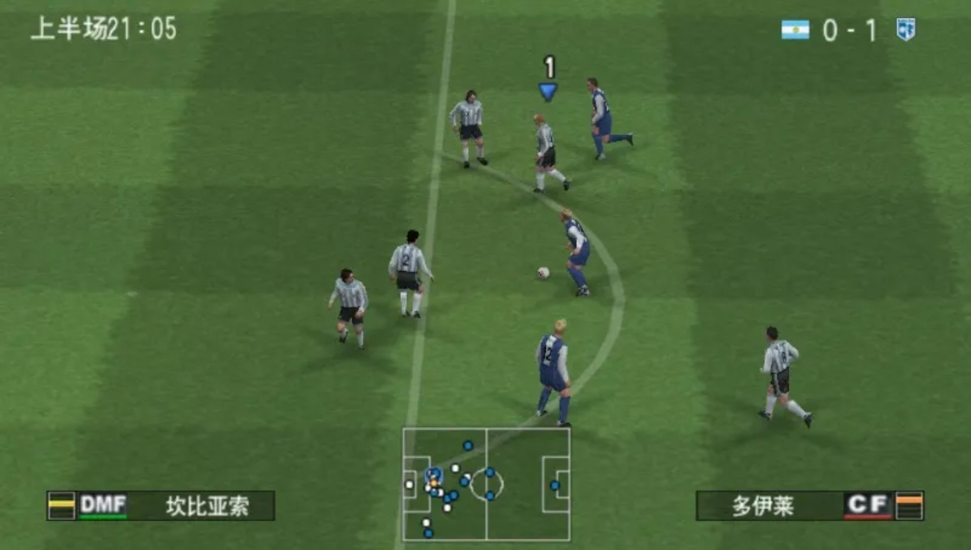 实况足球6PSP游戏截图第8张