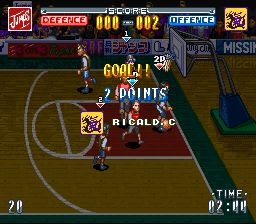 街头篮球天王SFC游戏截图第8张