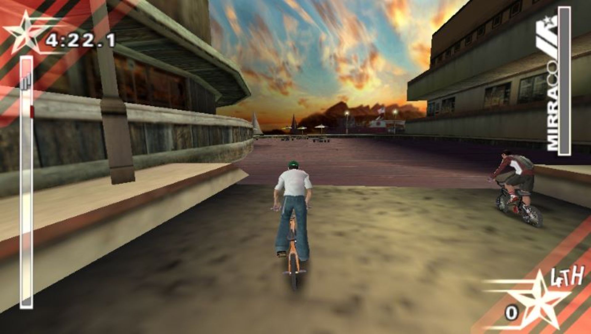 戴夫米拉自行车越野挑战赛PSP游戏截图第6张