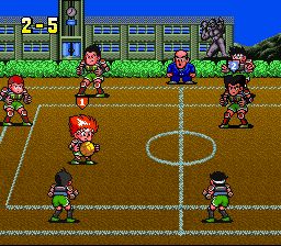 炎之斗球儿：躲避球弹平SFC游戏截图第11张