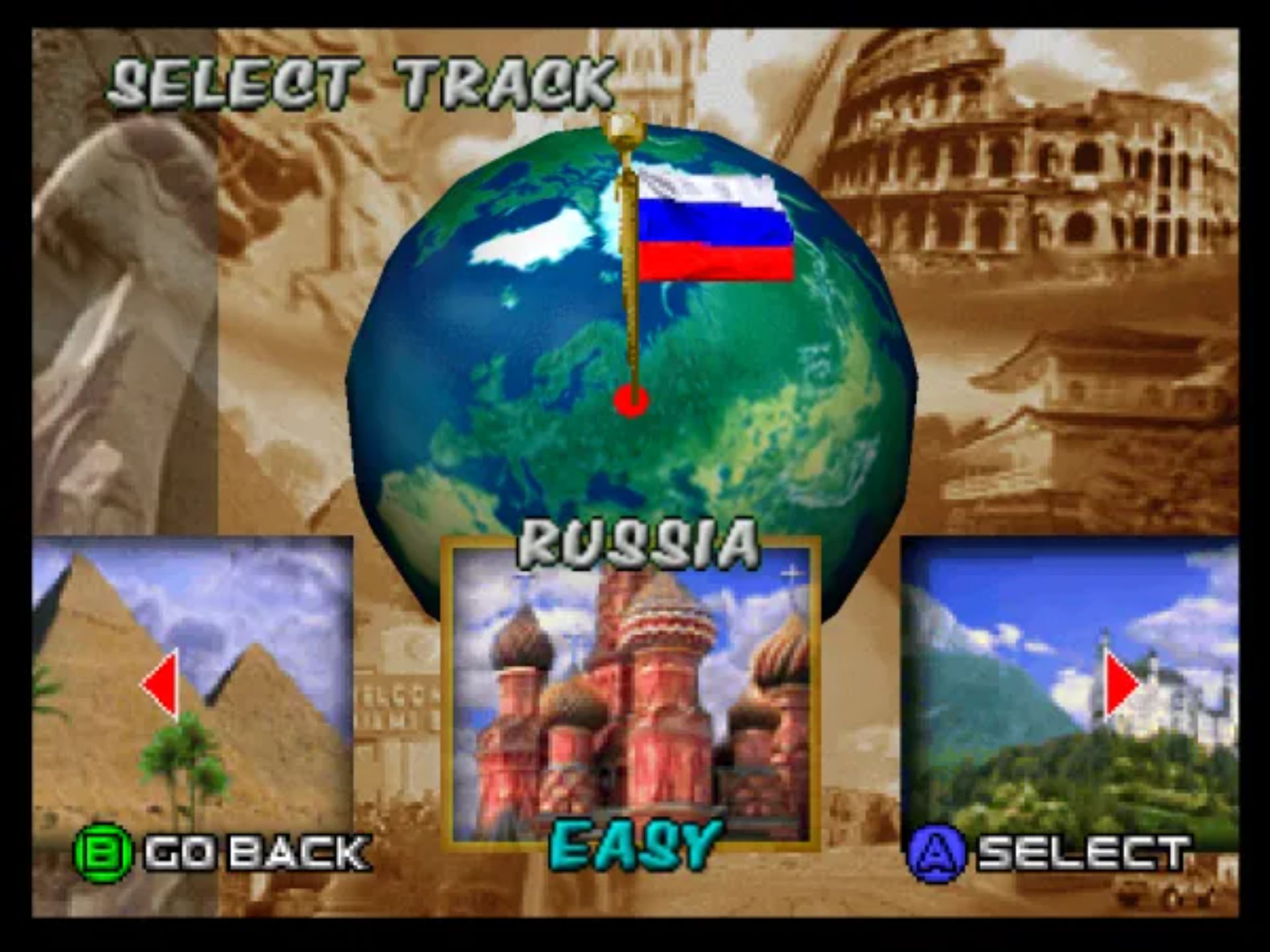 世界赛车N64游戏截图第16张