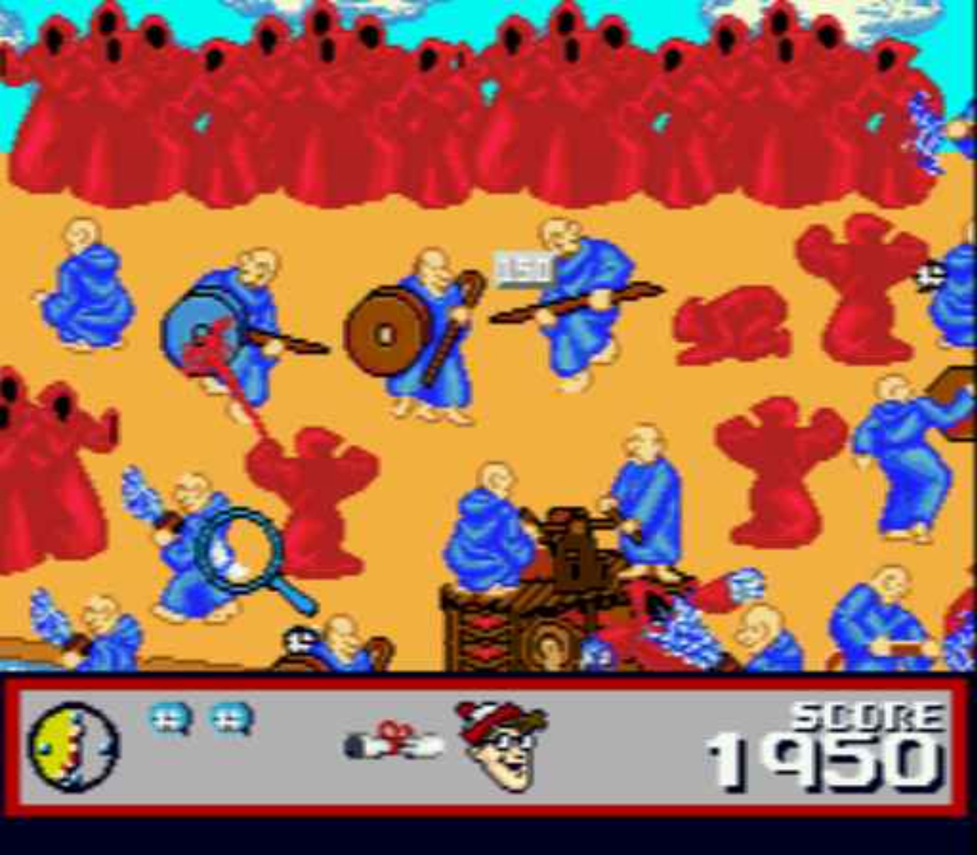 寻找沃尔多2／超级找一找／威利在哪里2MD游戏截图第6张