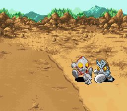 奥特战斗：赛文传说SFC游戏截图第1张