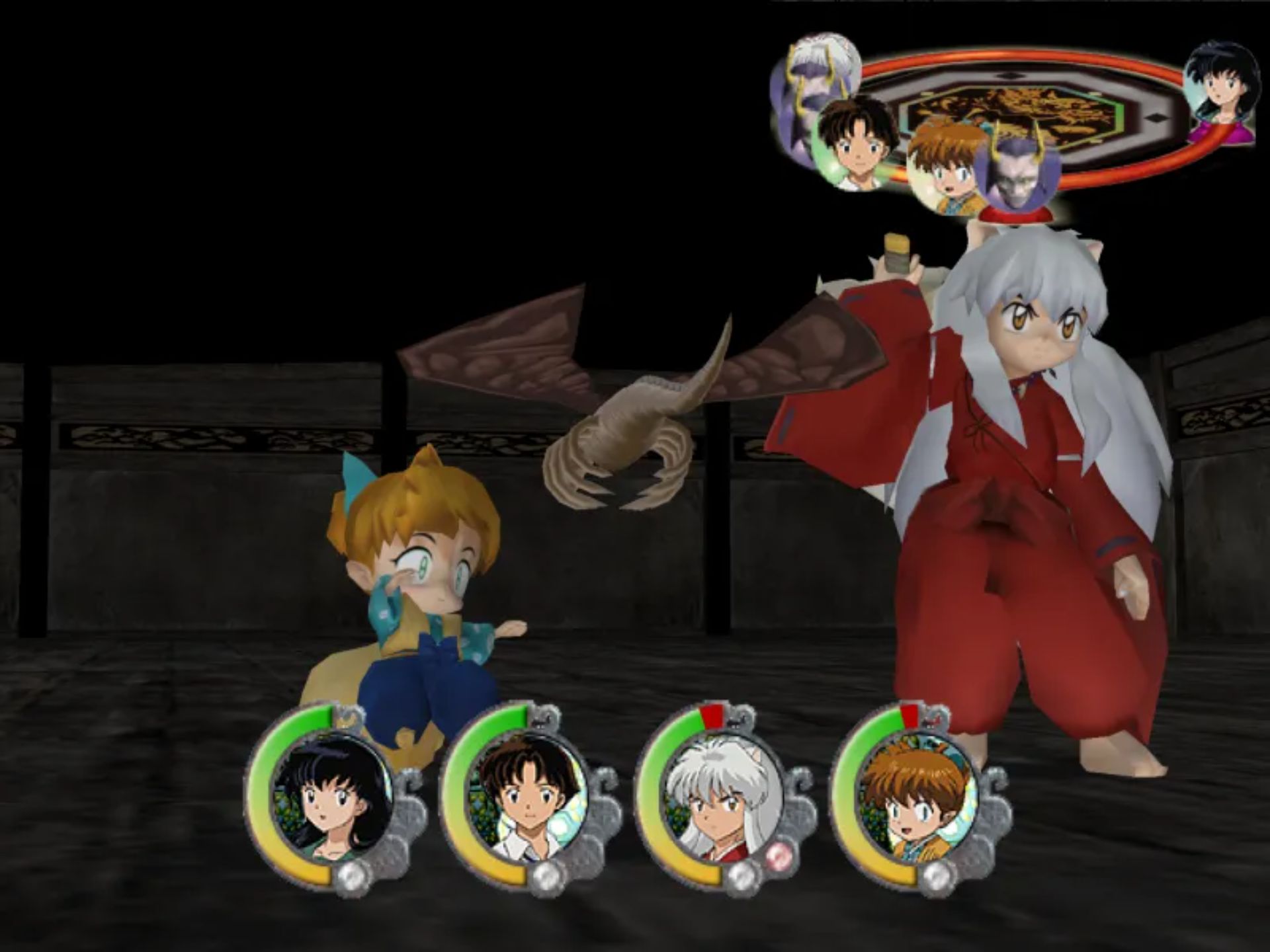 犬夜叉：诅咒的假面PS2游戏截图第16张