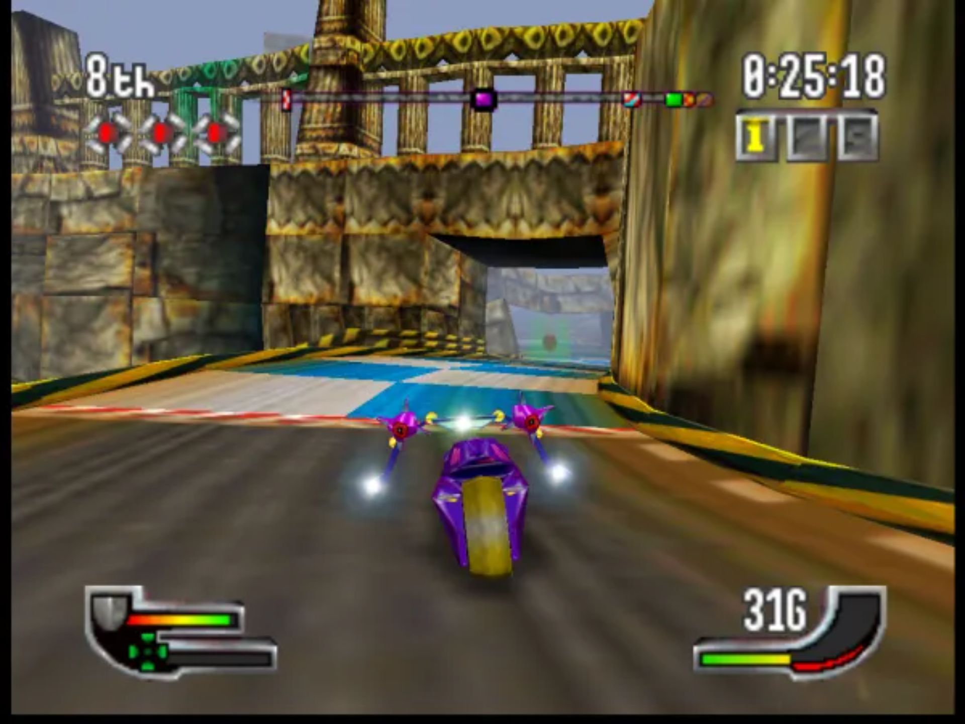 极限摩托车GN64游戏截图第9张