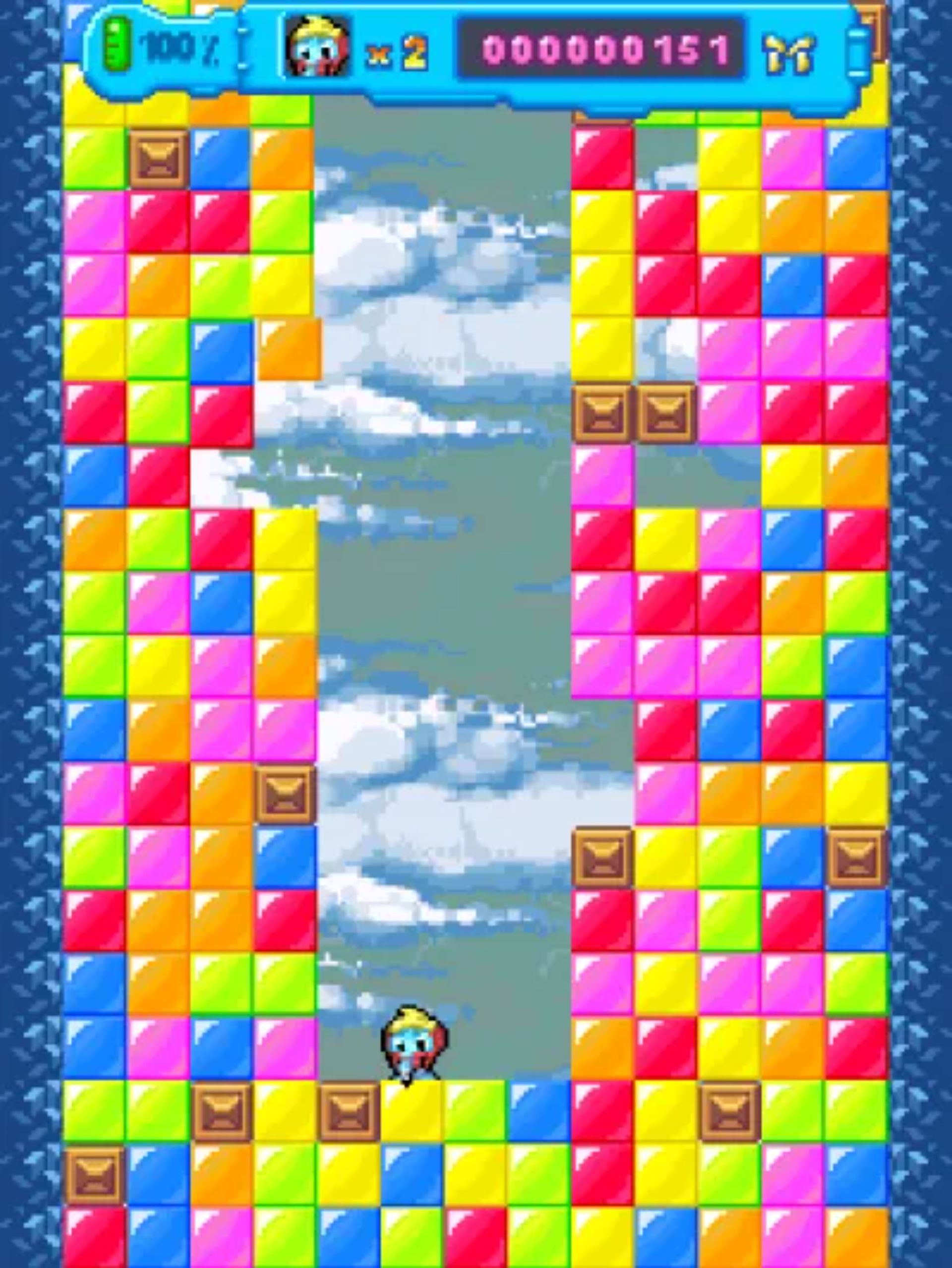 钻地小子：方块大消除Java游戏截图第4张