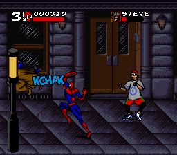蜘蛛侠与毒液：大屠杀SFC游戏截图第11张