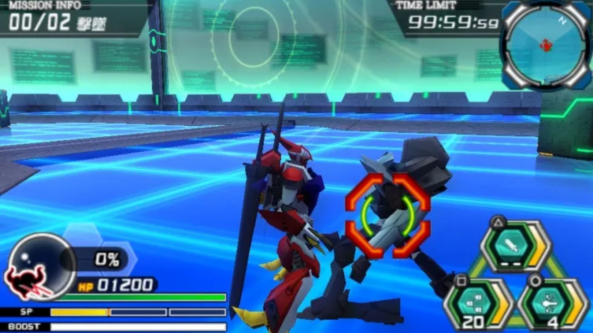 战斗机器人之魂PSP游戏截图第3张