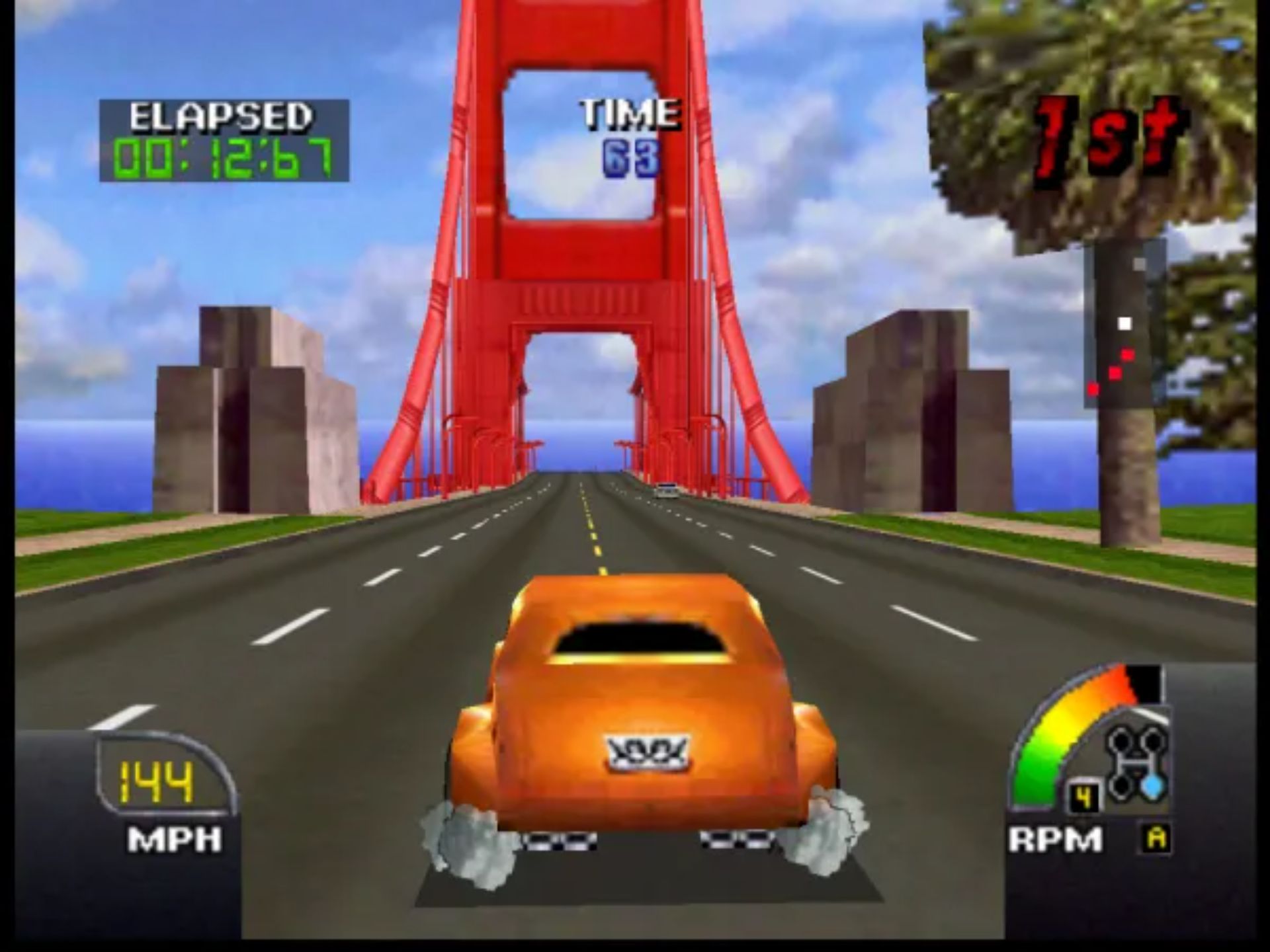 美国赛车N64游戏截图第15张