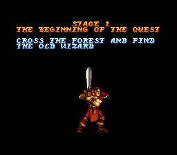 传说战士SFC游戏截图第3张