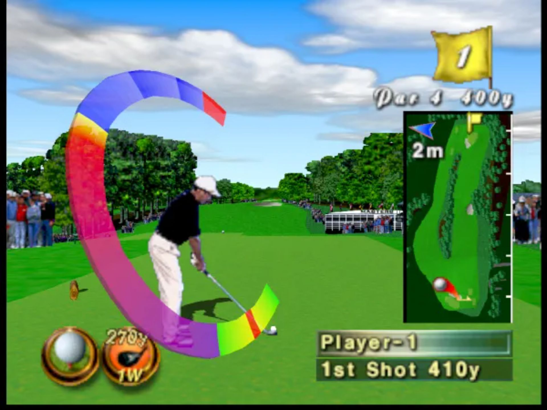 遥远的奥古斯塔大师赛98N64游戏截图第10张