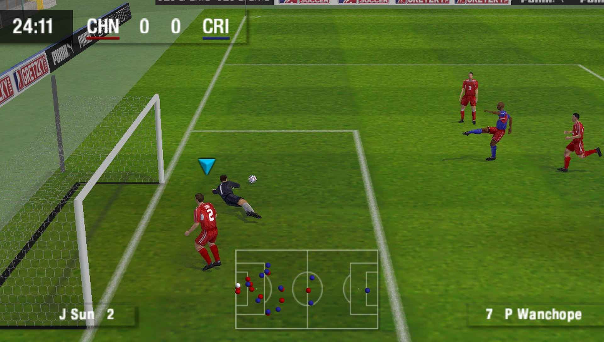 世界足球巡回赛PSP游戏截图第11张