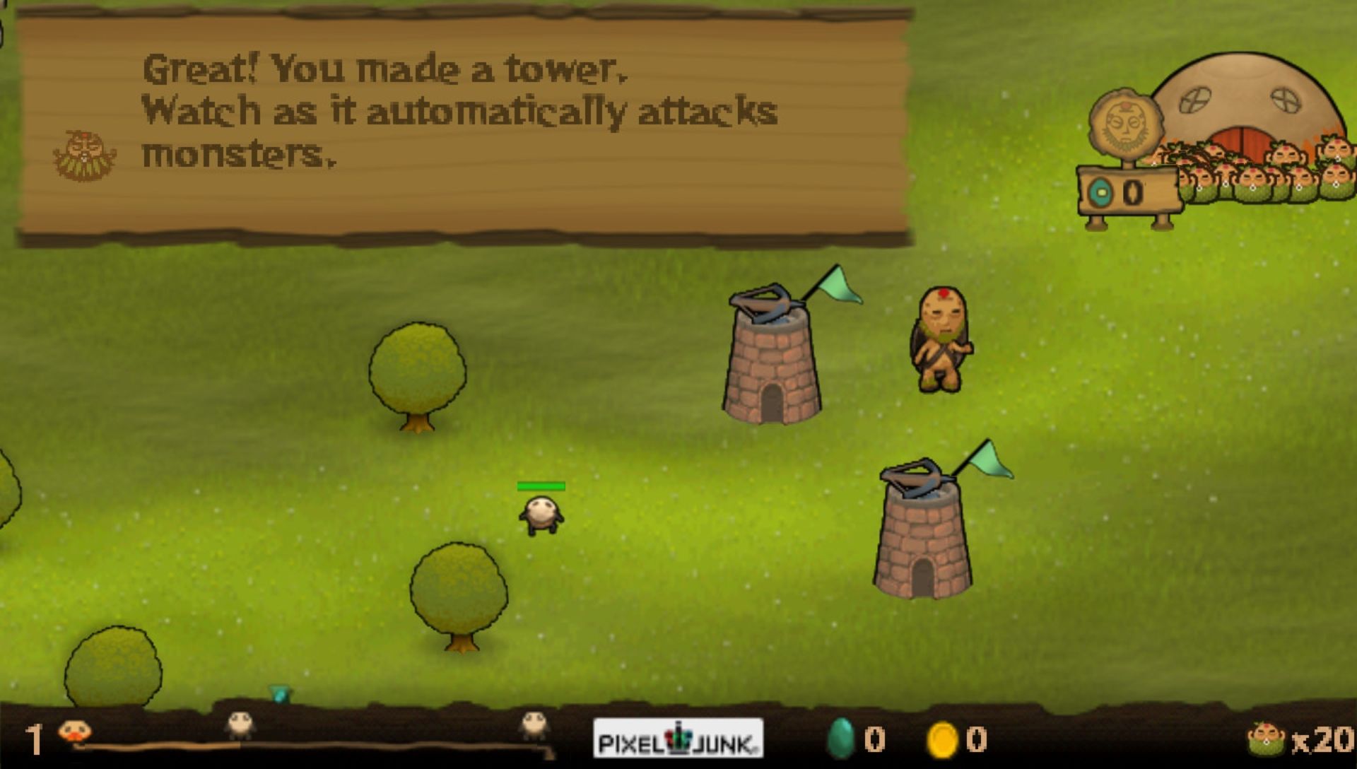 像素垃圾：妖怪豪华版PSP游戏截图第4张