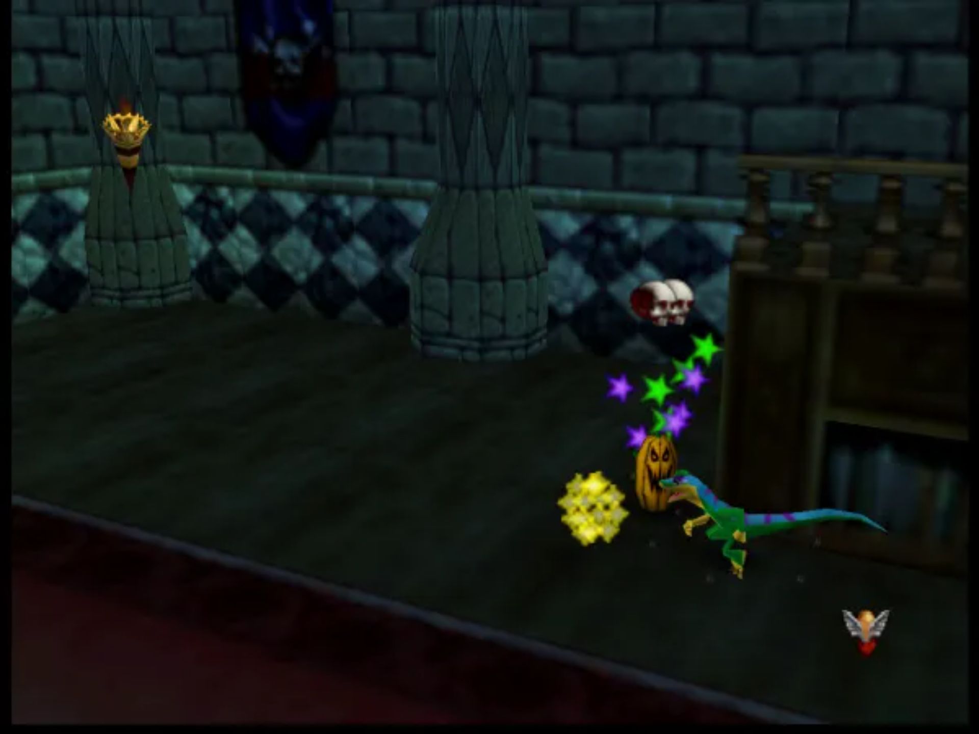 壁虎杰克斯64 (Gex 64 – Enter the Gecko)N64游戏截图第9张