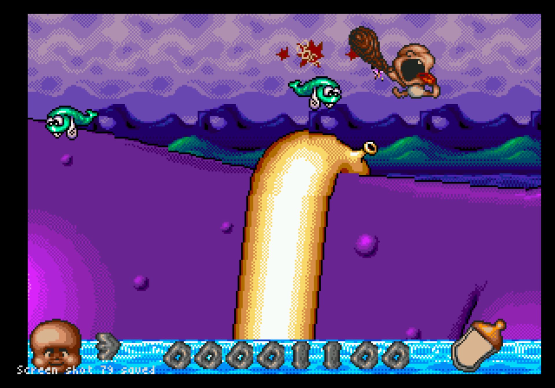 呆呆原始人2MD游戏截图第12张