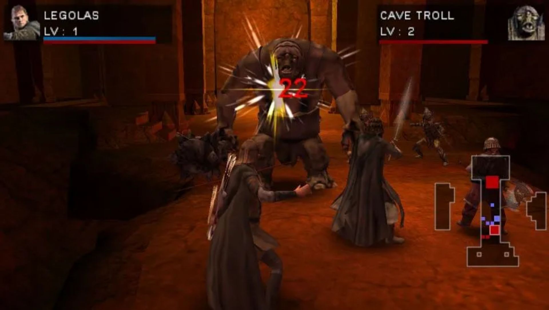 指环王：战略版PSP游戏截图第10张