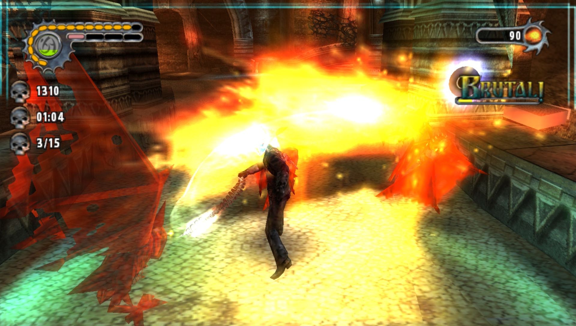 恶灵骑士PSP游戏截图第13张