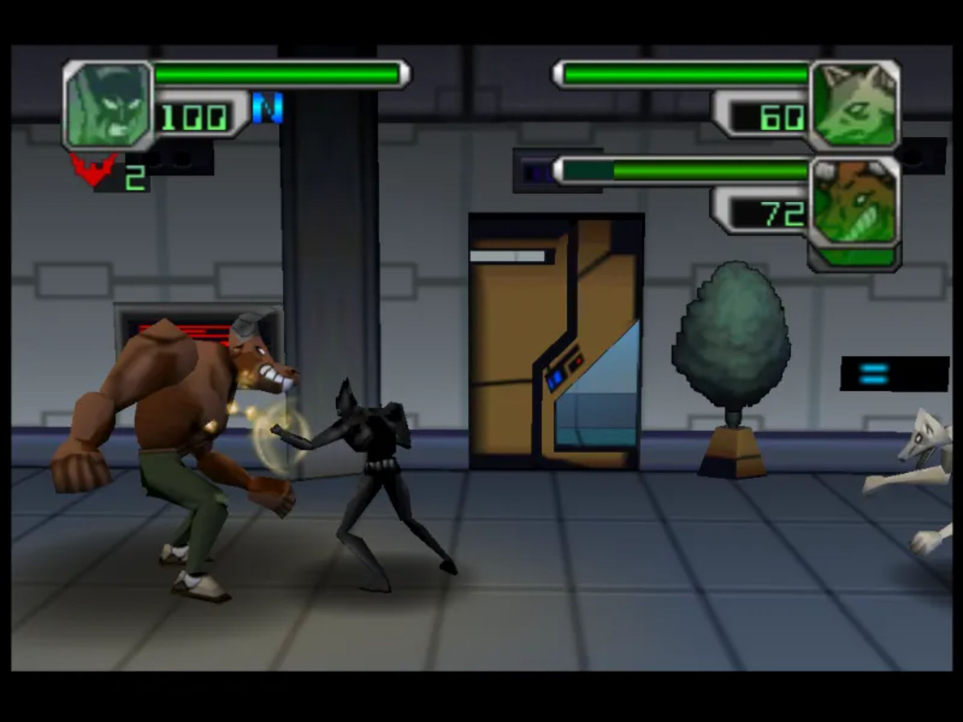 未来蝙蝠侠：小丑的归来N64游戏截图第17张