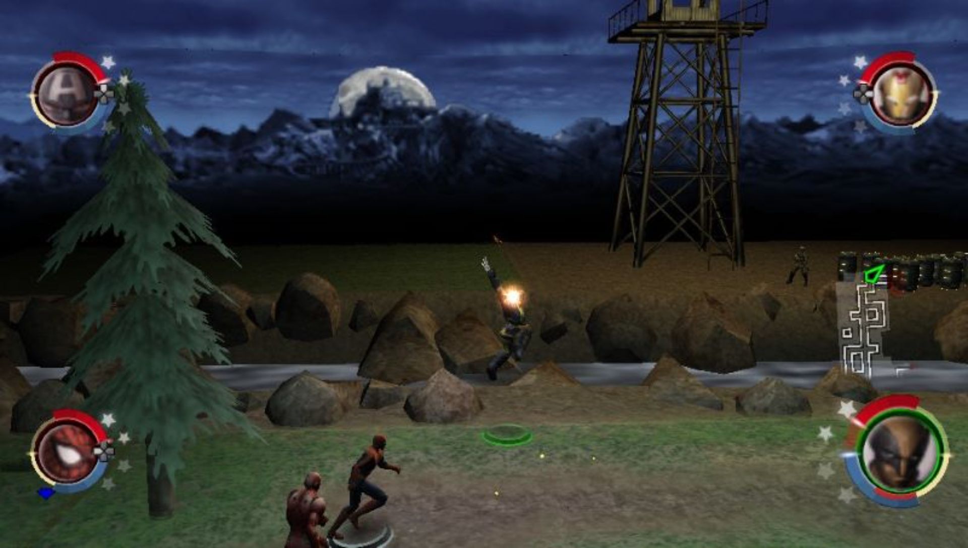 漫画英雄：终极联盟2PSP游戏截图第13张