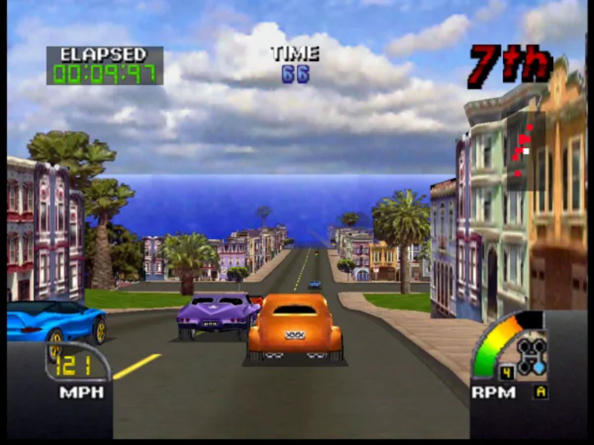 美国赛车N64游戏截图第18张